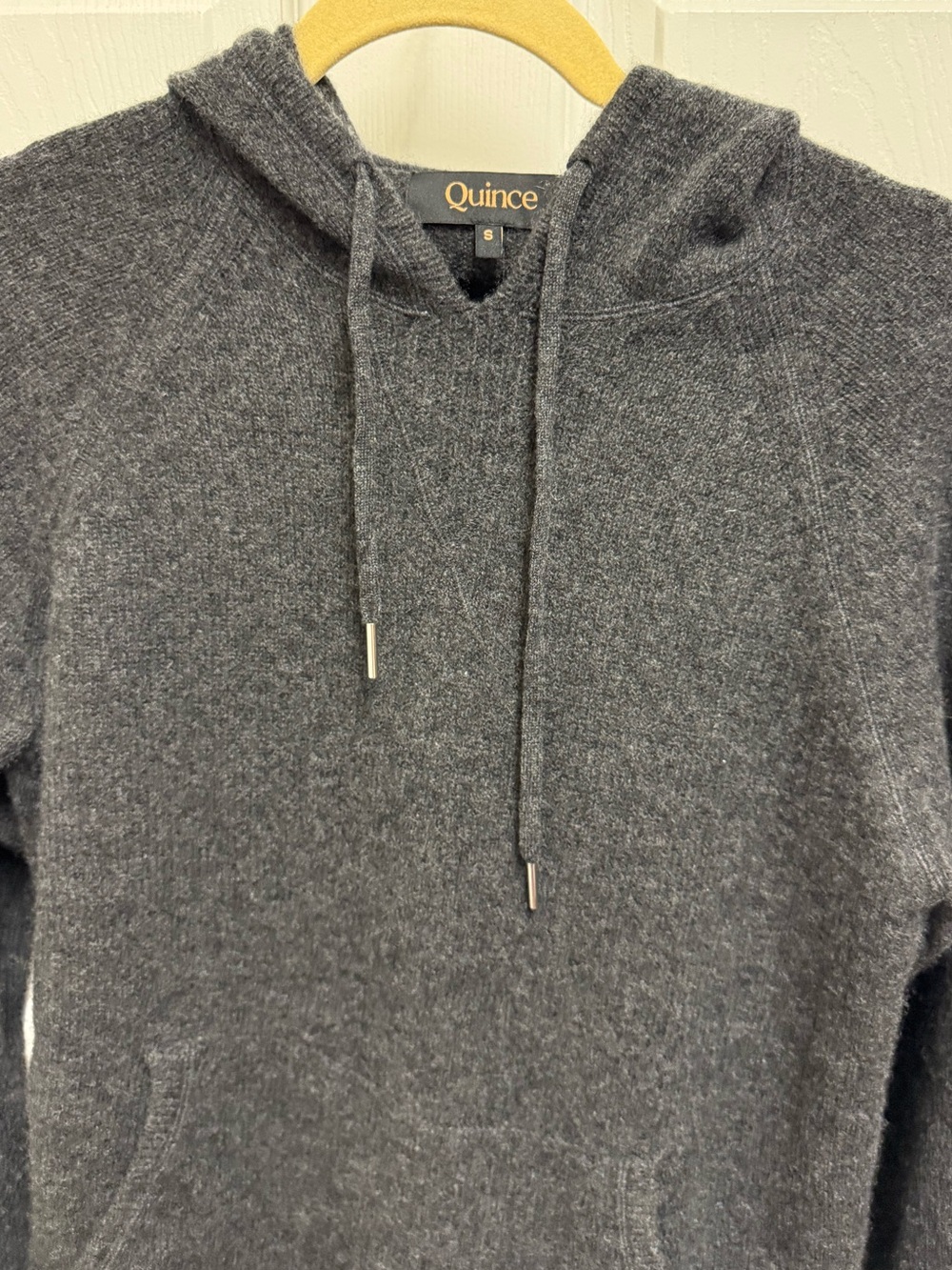 Quince Mongolian Cashmere Pullover Hoodie - Picture 4 of 11